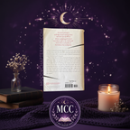 BACK COVER of This Darkness Mine by Mindy McGinnis. PAPERBACK 
Has some wear. 
MCC- Moody Chapters Co. 
www.moodychaptersco.com