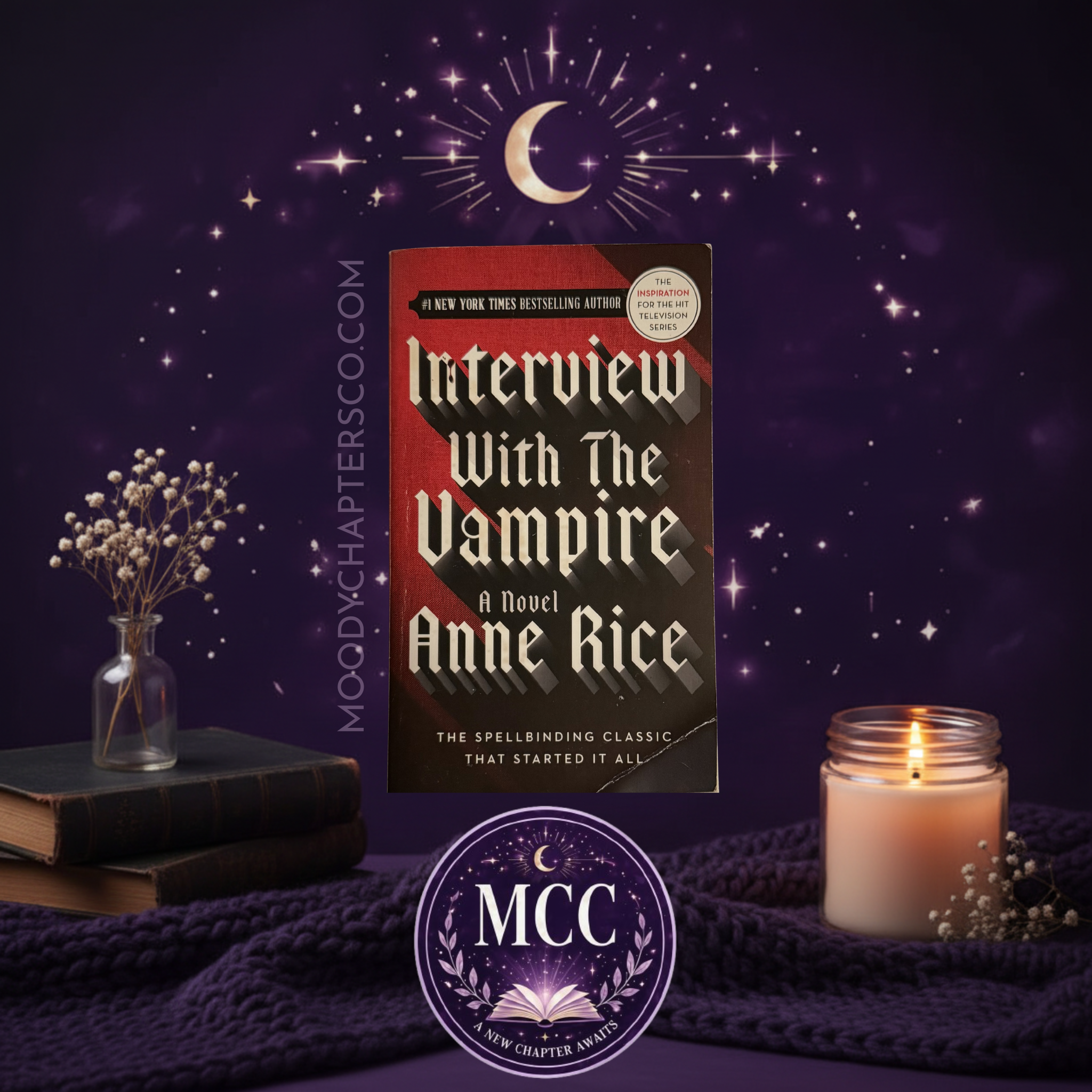 Interview With the Vampire by Anne Rice — front cover, used paperback, good condition